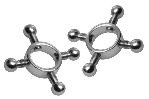 Rings Of Fire Stainless Steel Nipple Press Set - Image 3