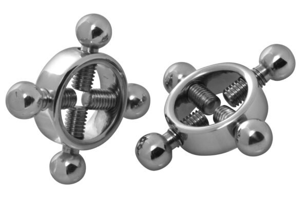 Rings Of Fire Stainless Steel Nipple Press Set - Image 4