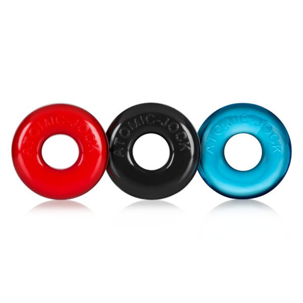 Ringer Cockring 3 Pc Multicolor