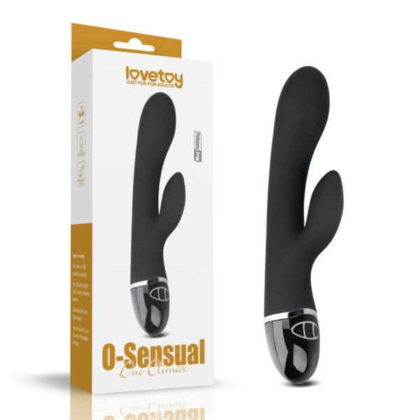 O Sensual Silicone Rechargeable Rabbit Vibrator