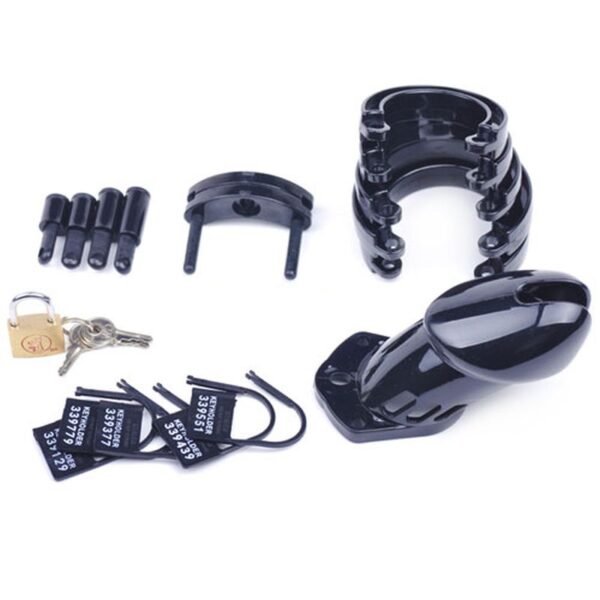 Male Chastity Kit Black - Image 3