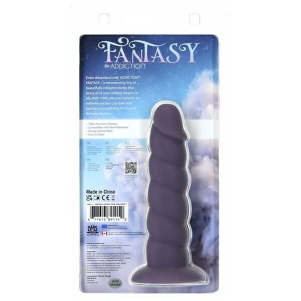 Unicorn Dildo 7in Purple - Image 5