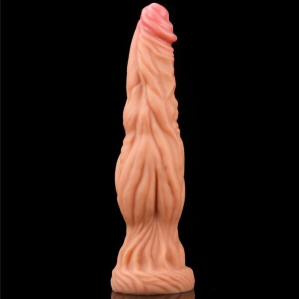 Nature Cock 9.5in Dual Layer Huge ALIEN Silicone Dildo - Image 4