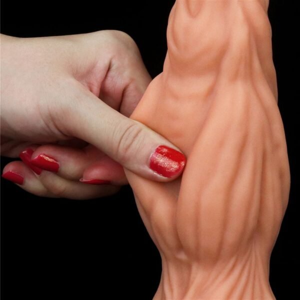 Nature Cock 9.5in Dual Layer Huge ALIEN Silicone Dildo - Image 5