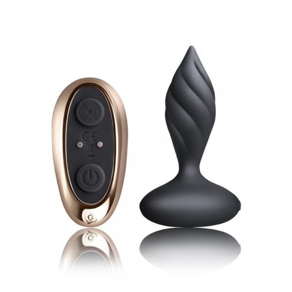 Petite Sensation Desire Butt Plug w Remote Black - Image 3