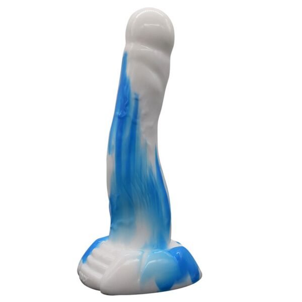 Sea Dog Dildo Blue/White