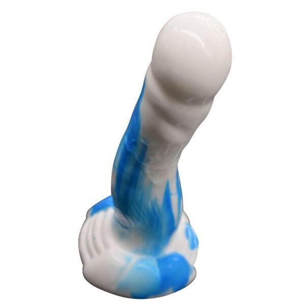 Sea Dog Dildo Blue/White - Image 2