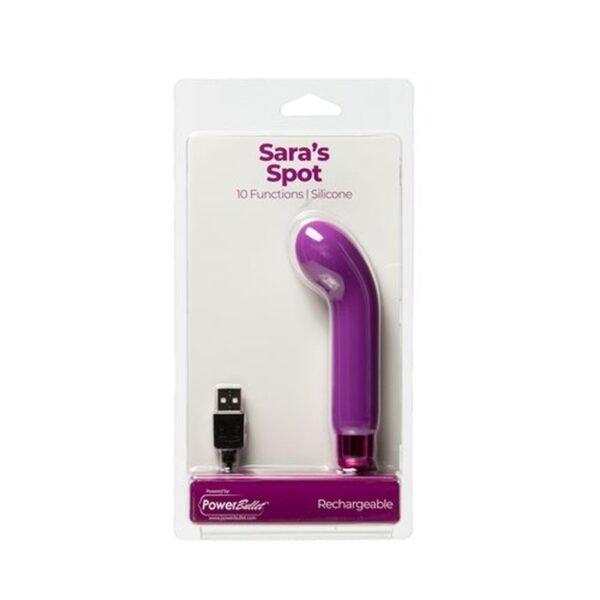 Power Bullet Sara’s Spot Vibrator Purple - Image 4