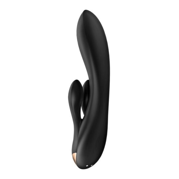 Satisfyer Double Flex App Rabbit Vibrator Black - Image 5