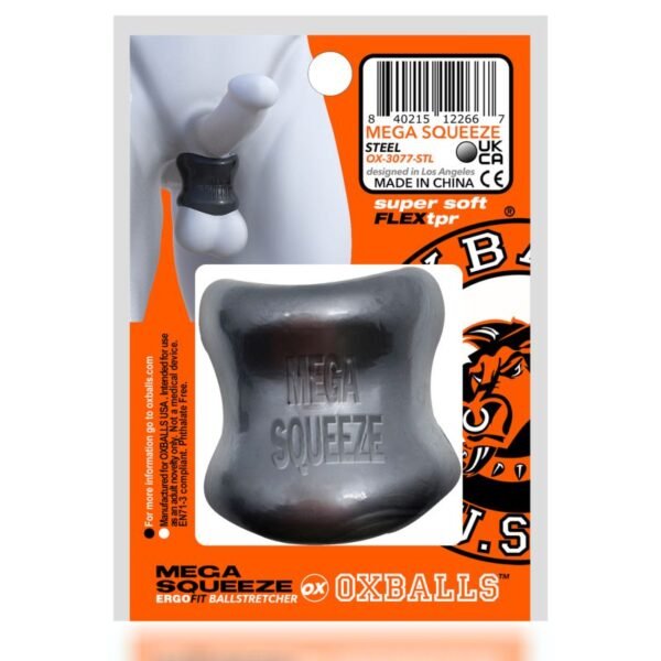 Mega Squeeze Ergofit Ball Stretcher Steel - Image 4