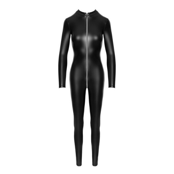 Power Wetlook Catsuit w Front Zipper - Image 5