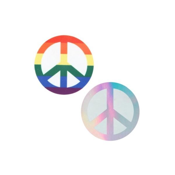 Pride Peace Sign Pasties