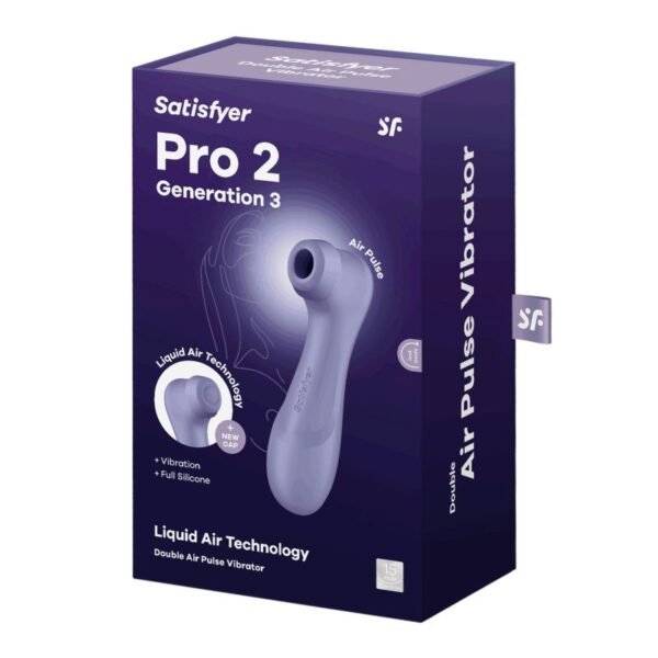 Satisfyer Pro 2 Gen 3 Clitoral Stimulator Lilac - Image 6