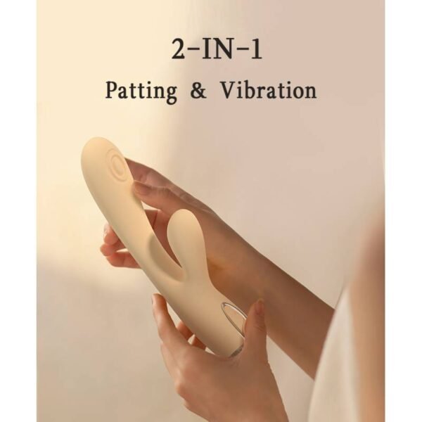 Pada Rabbit and G-Spot Pulsing Vibrator White - Image 5