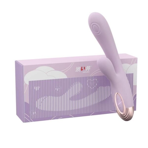 Pada Rabbit and G-Spot Pulsing Vibrator Purple - Image 2