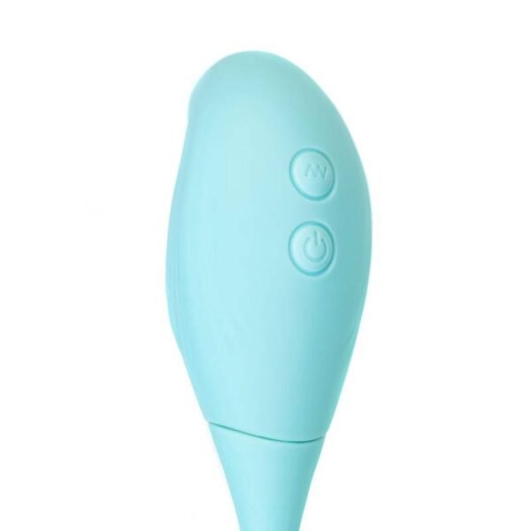 JOS Roow Vaginal and Clitoral Air Pulse Stimulator Blue - Image 3