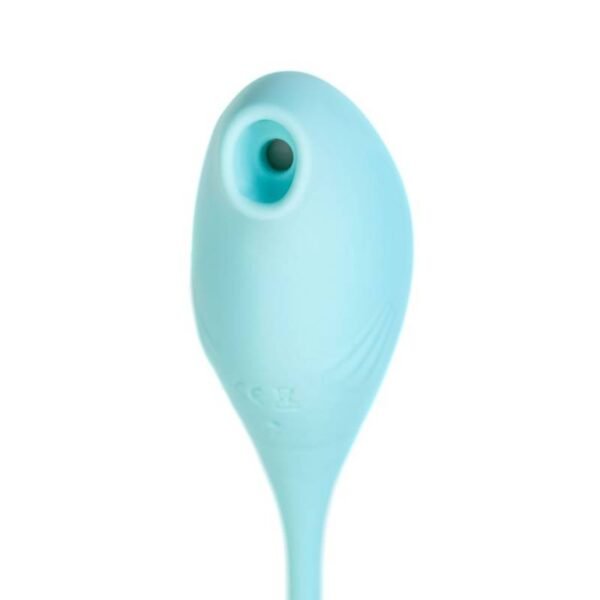 JOS Roow Vaginal and Clitoral Air Pulse Stimulator Blue - Image 5