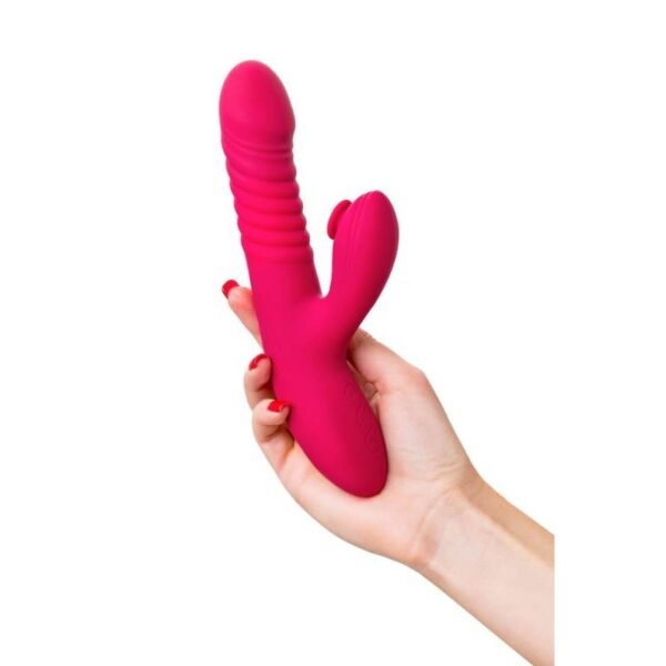 JOS Seri Thrusting Vibrator with Clitoral Stimulator Pad - Image 4