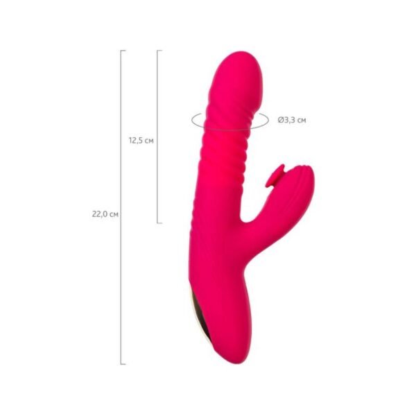 JOS Seri Thrusting Vibrator with Clitoral Stimulator Pad - Image 7