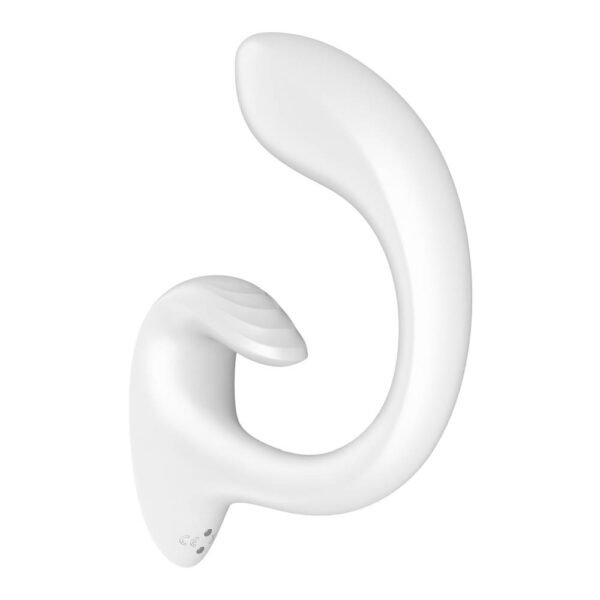 Satisfyer G for Goddess 1 Rabbit Vibrator White - Image 2