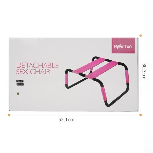 Sex Chair Adjustable Height Pink - Image 4