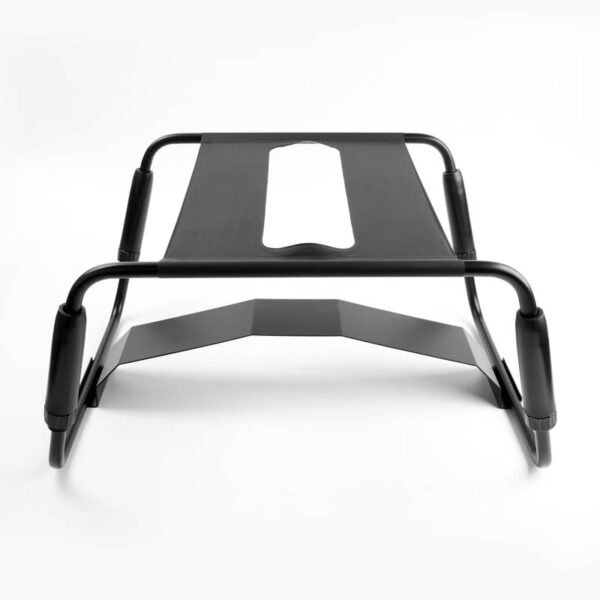 Sex Chair Adjustable Height Black w Arch Bridge - Image 2