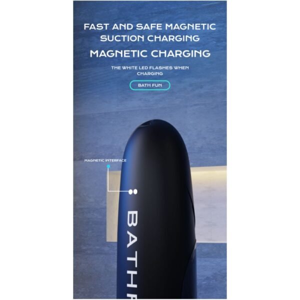 BathFun Automatic USB Waterproof Penis Pump w Magic Sleeve - Image 8