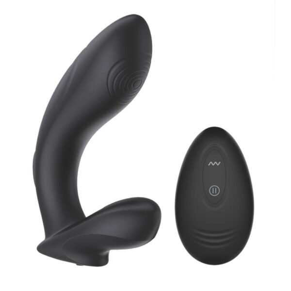 SXE Roger Remote Control Vibrating and Slapping Anal Dildo